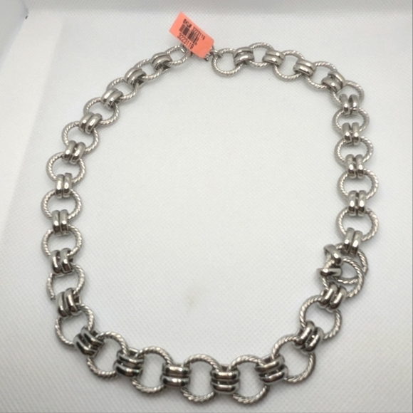 New 20" Stainless Steel Round Link Necklace - Picture 2 of 8